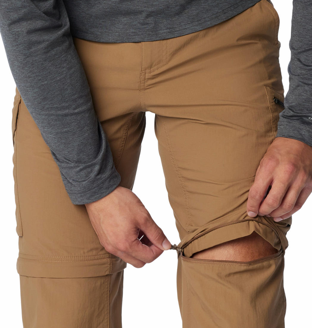 Columbia Men Brown Silver Ridge Convertible Pant