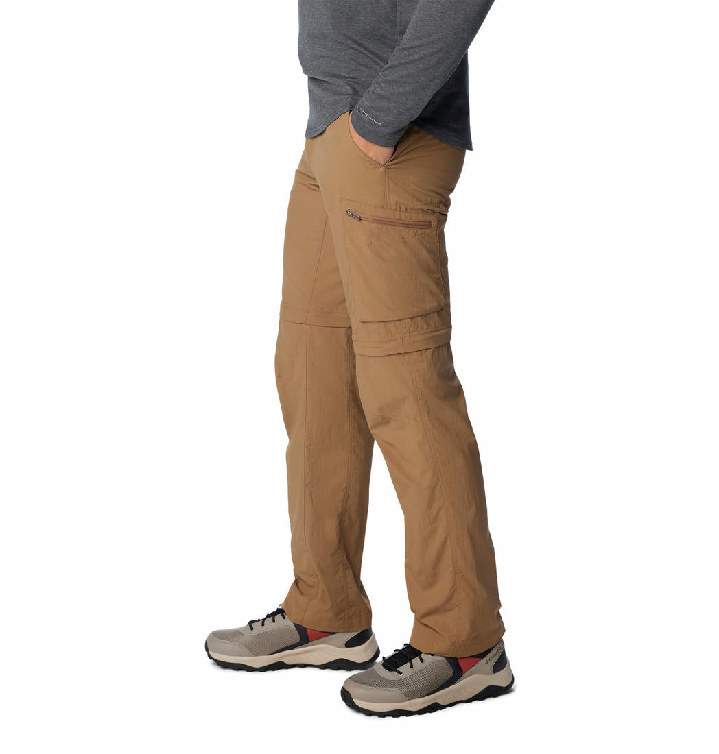 Columbia Men Brown Silver Ridge Convertible Pant