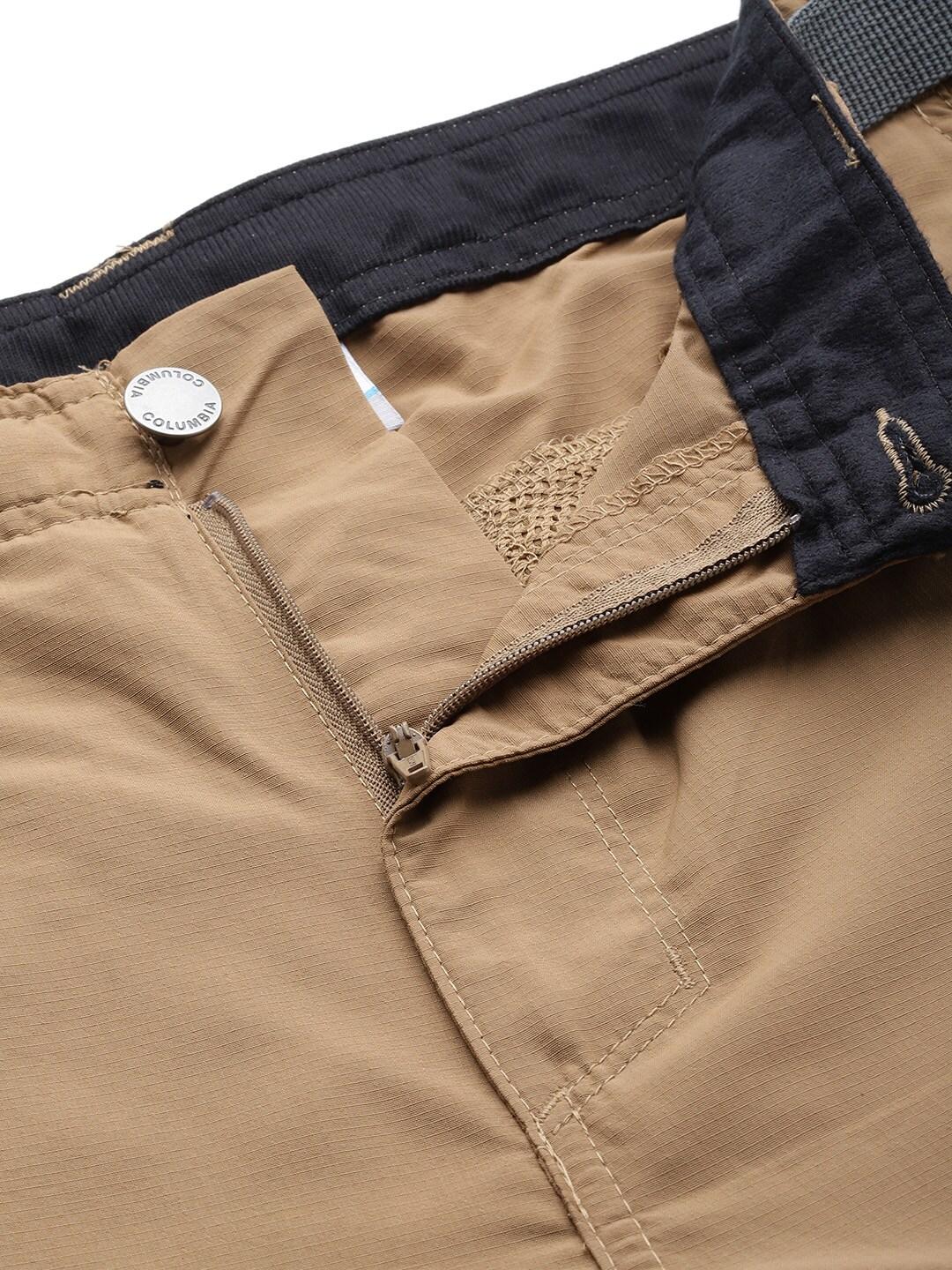 Columbia Men Brown Silver Ridge Convertible Pant