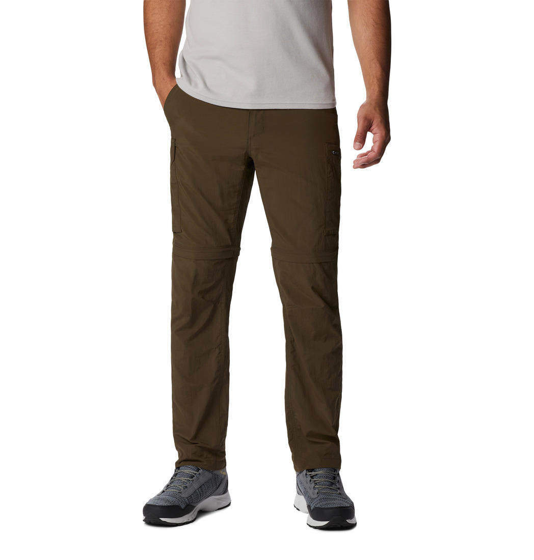 Columbia Men Green Silver Ridge Convertible Pant