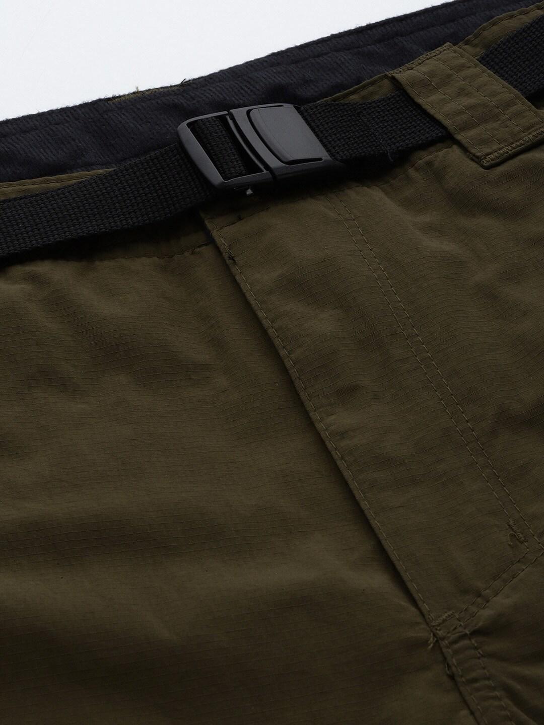 Columbia Men Green Silver Ridge Convertible Pant