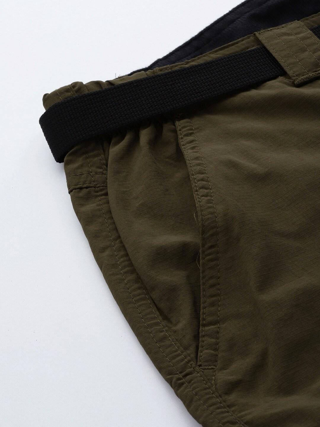 Columbia Men Green Silver Ridge Convertible Pant