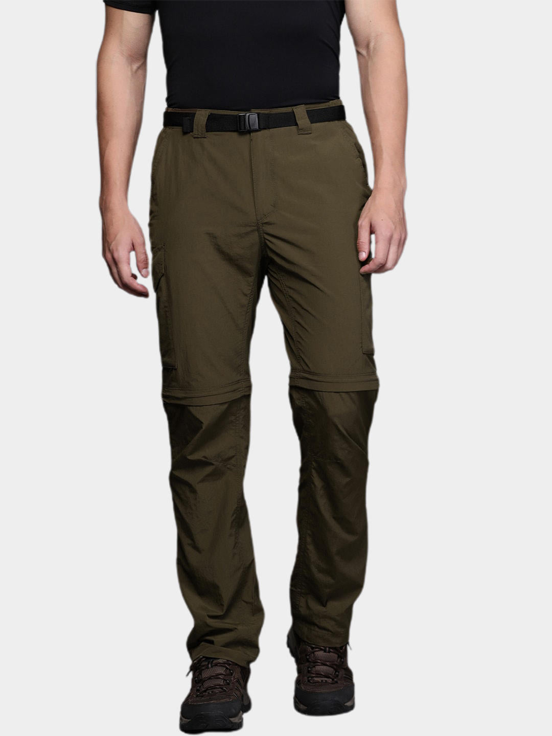 Columbia Men Green Silver Ridge Convertible Pant