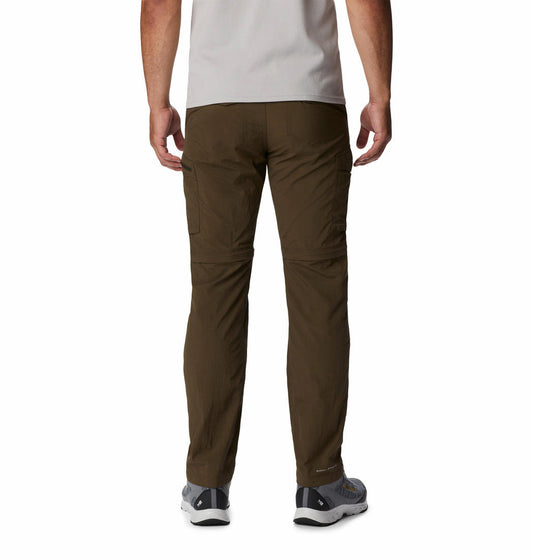 Columbia Men Green Silver Ridge Convertible Pant