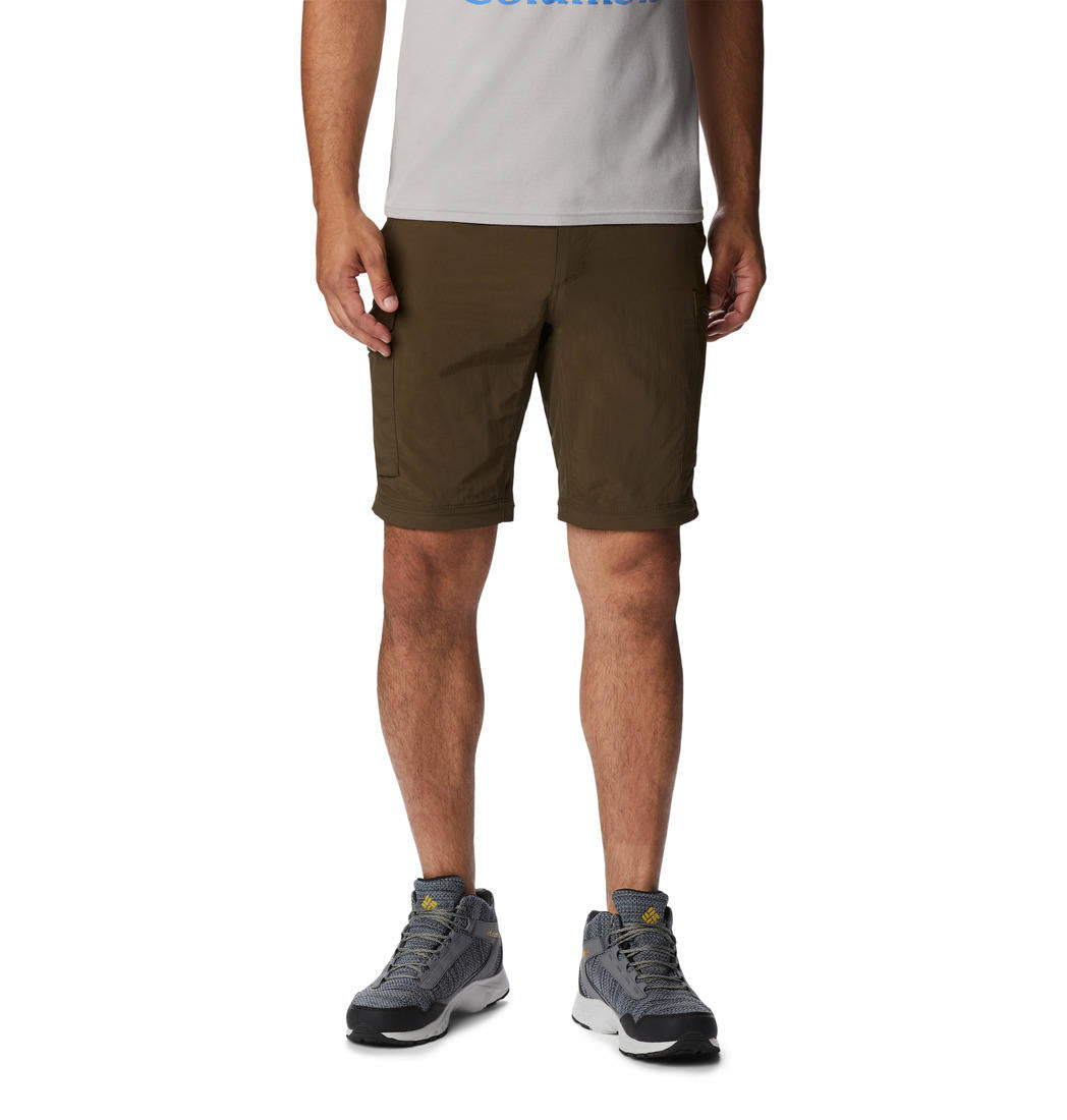 Columbia Men Green Silver Ridge Convertible Pant