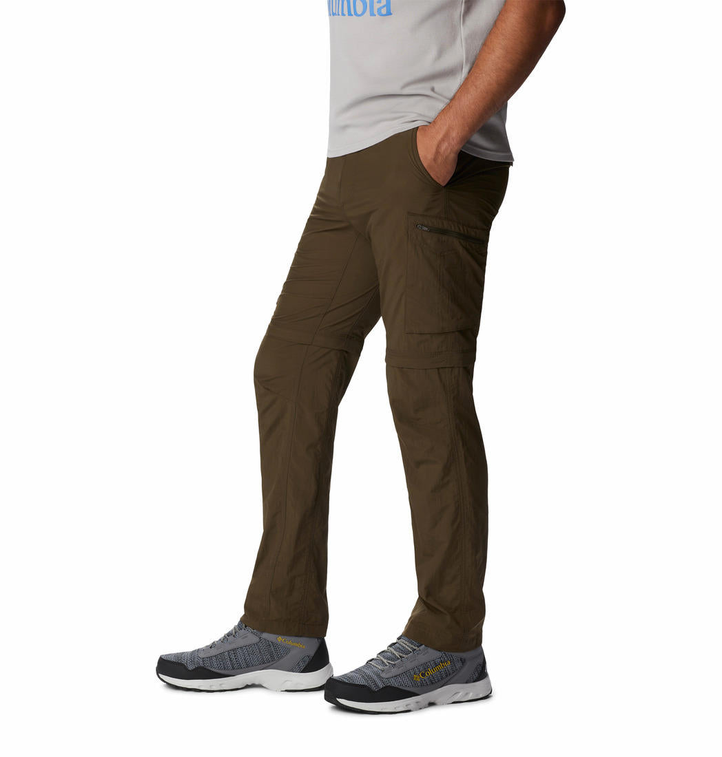 Columbia Men Green Silver Ridge Convertible Pant