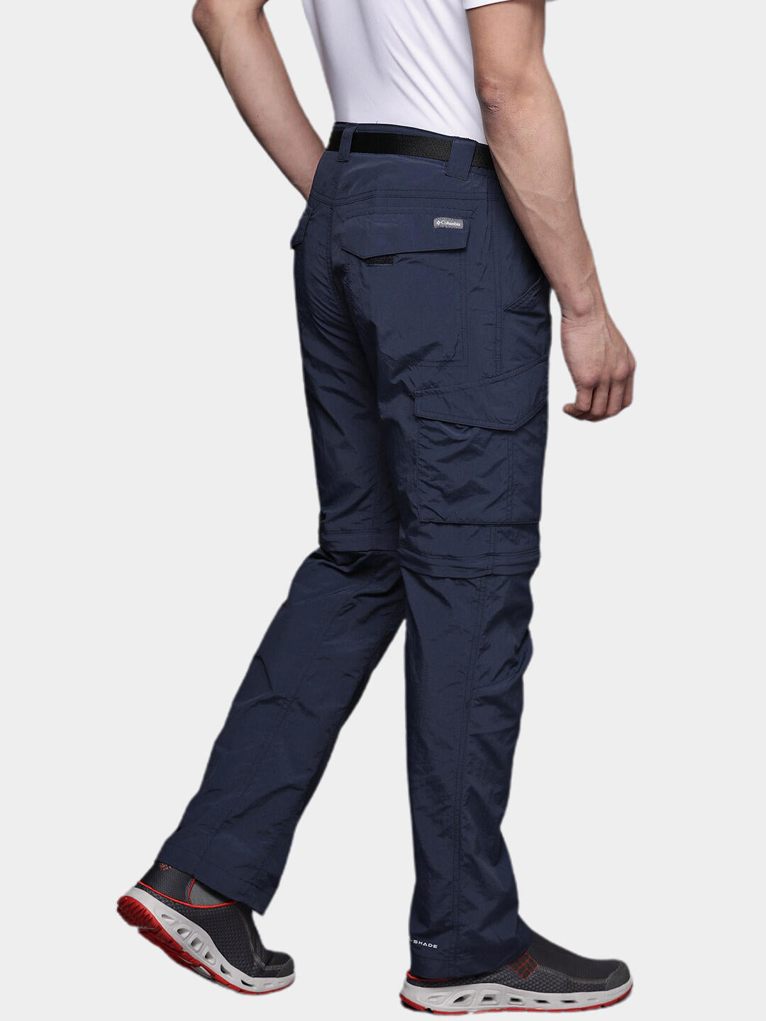 Columbia Men Blue Silver Ridge Convertible Pant