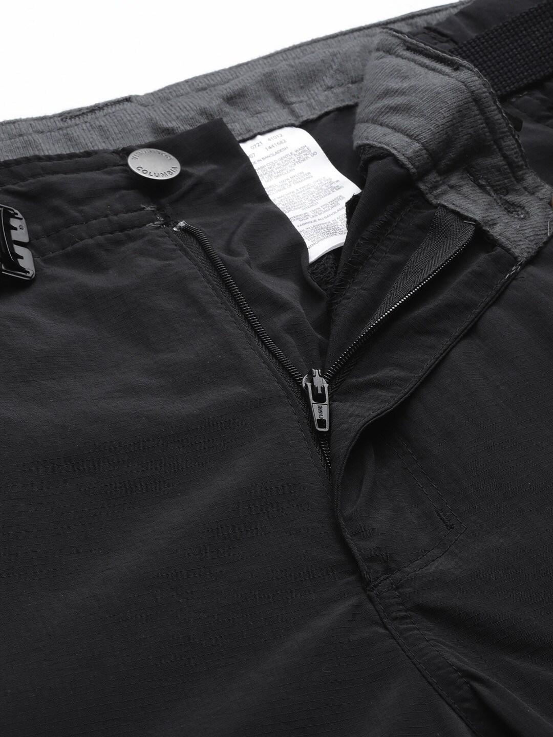 Columbia Men Black Silver Ridge Cargo Pant