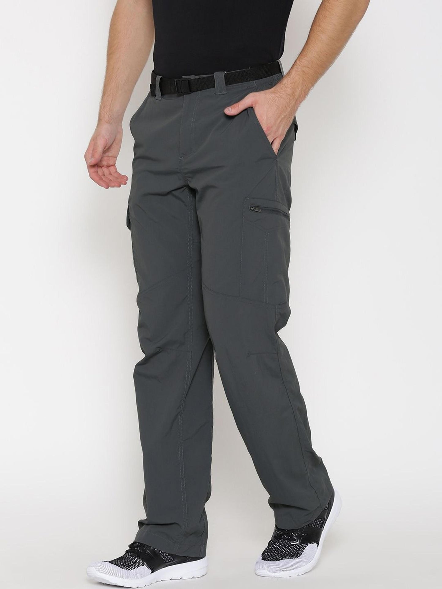 Columbia Mens Grey Omni-Shade Silver Ridge Cargo Pant