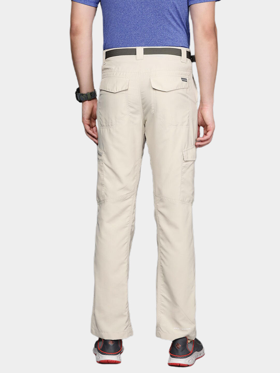 Columbia Men Beige Silver Ridge Cargo Pant