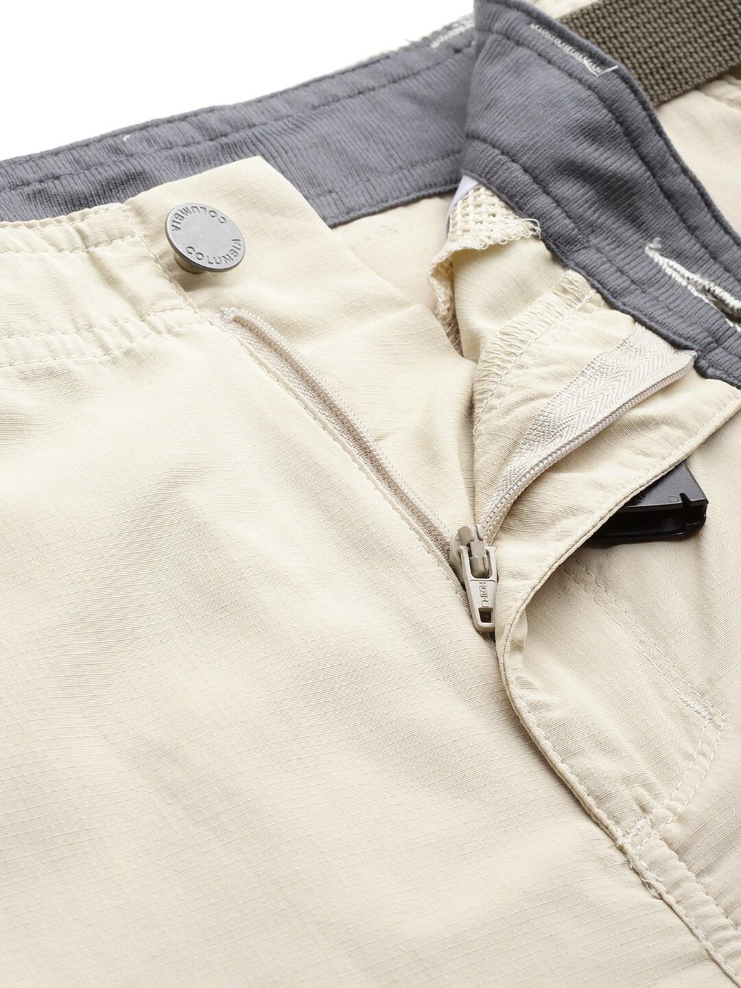 Columbia Men Beige Silver Ridge Cargo Pant