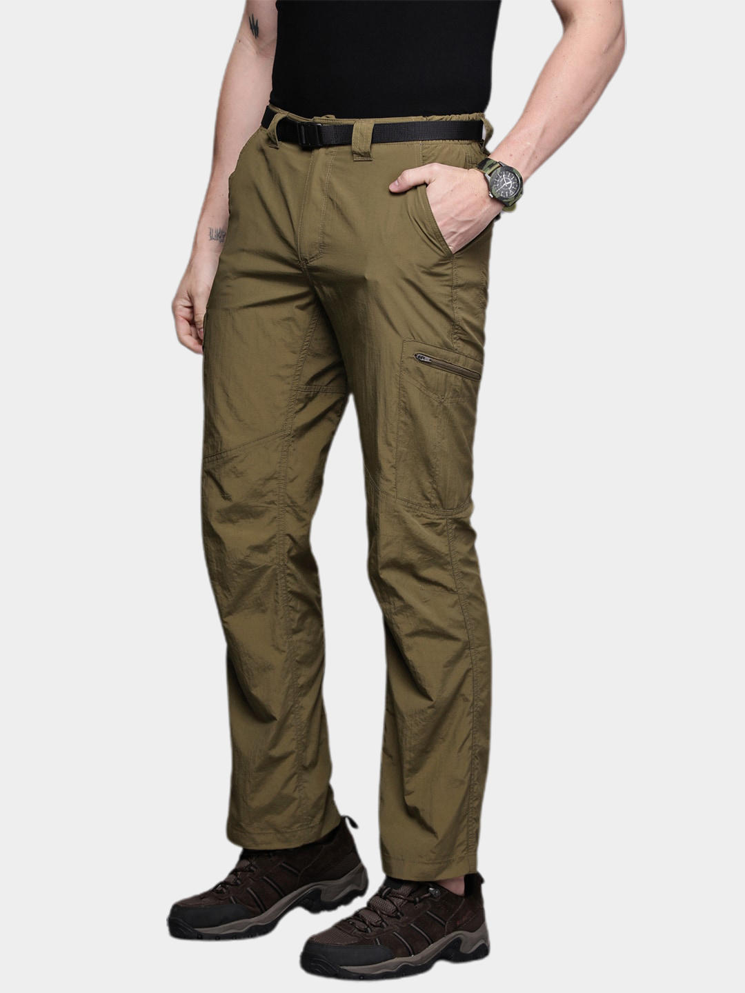 Columbia Men Green Silver Ridge Cargo Pant