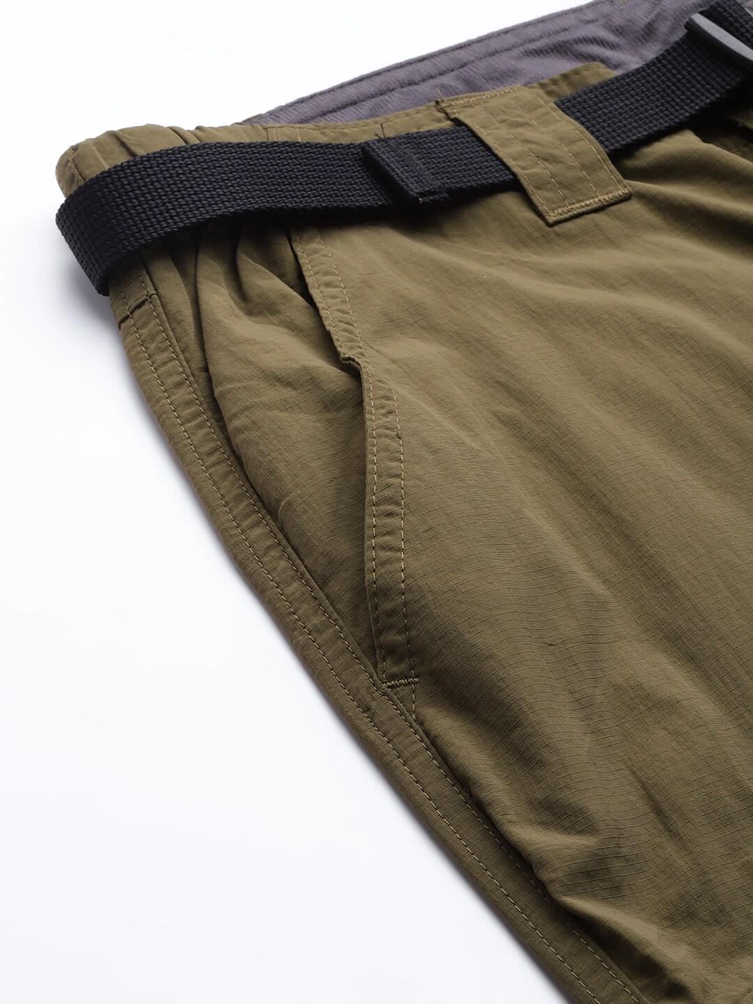 Columbia Men Green Silver Ridge Cargo Pant