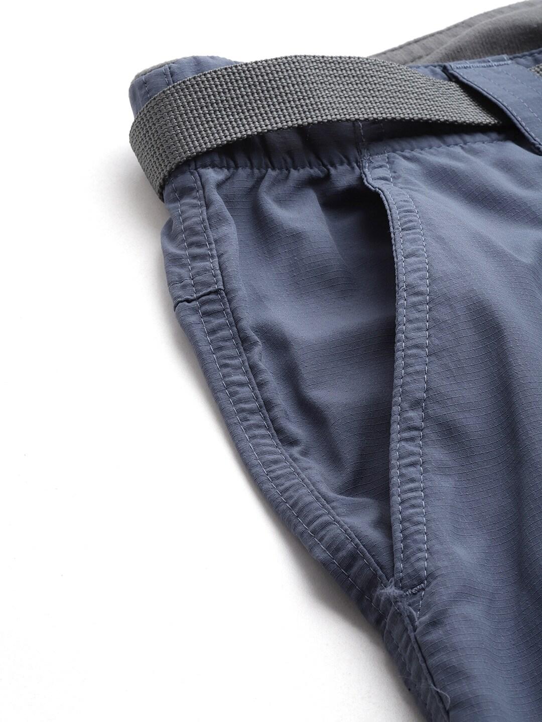 Columbia Men Navy Blue Silver Ridge Cargo Pant
