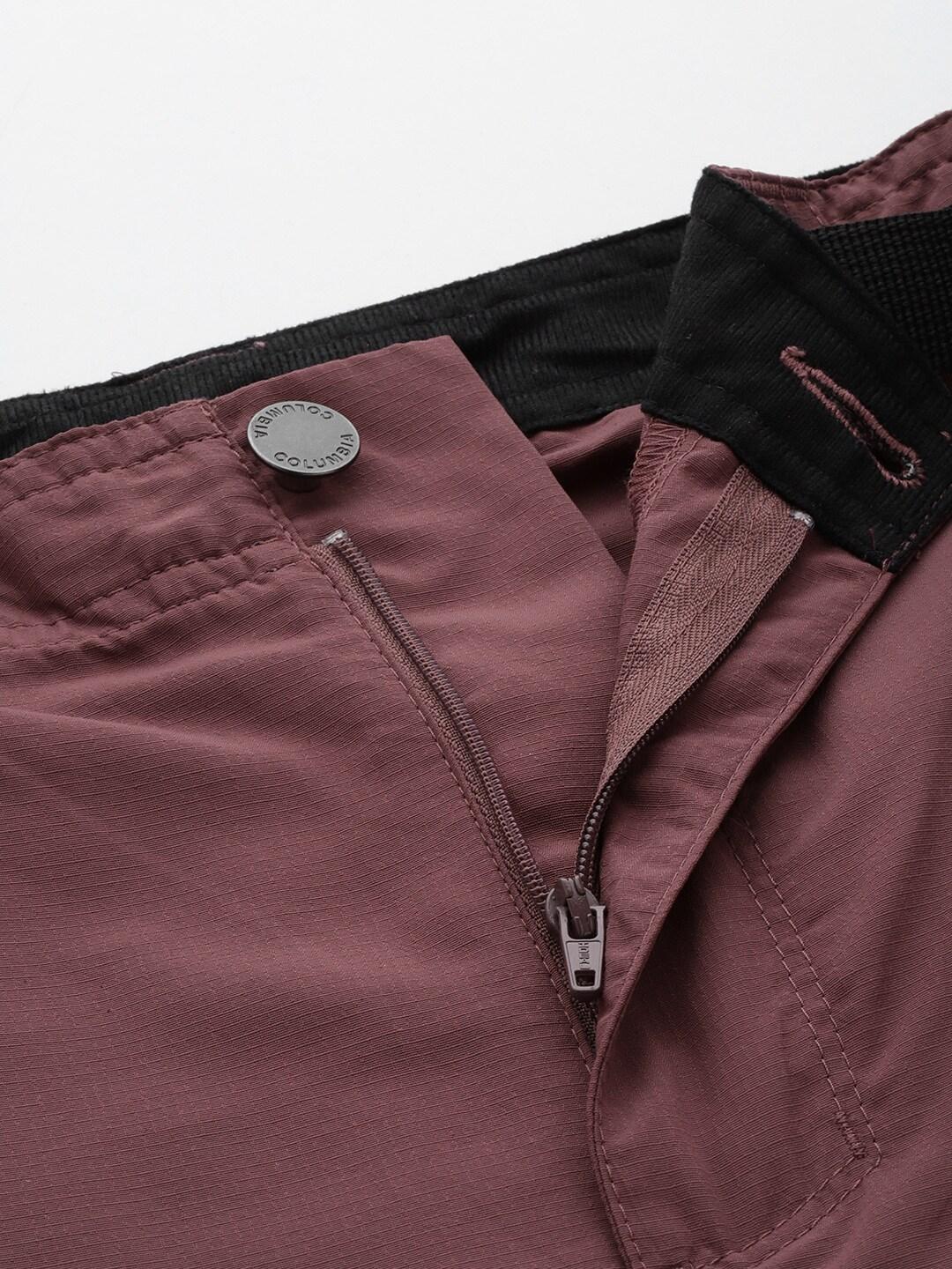 Columbia Men Red Silver Ridge Cargo Pant