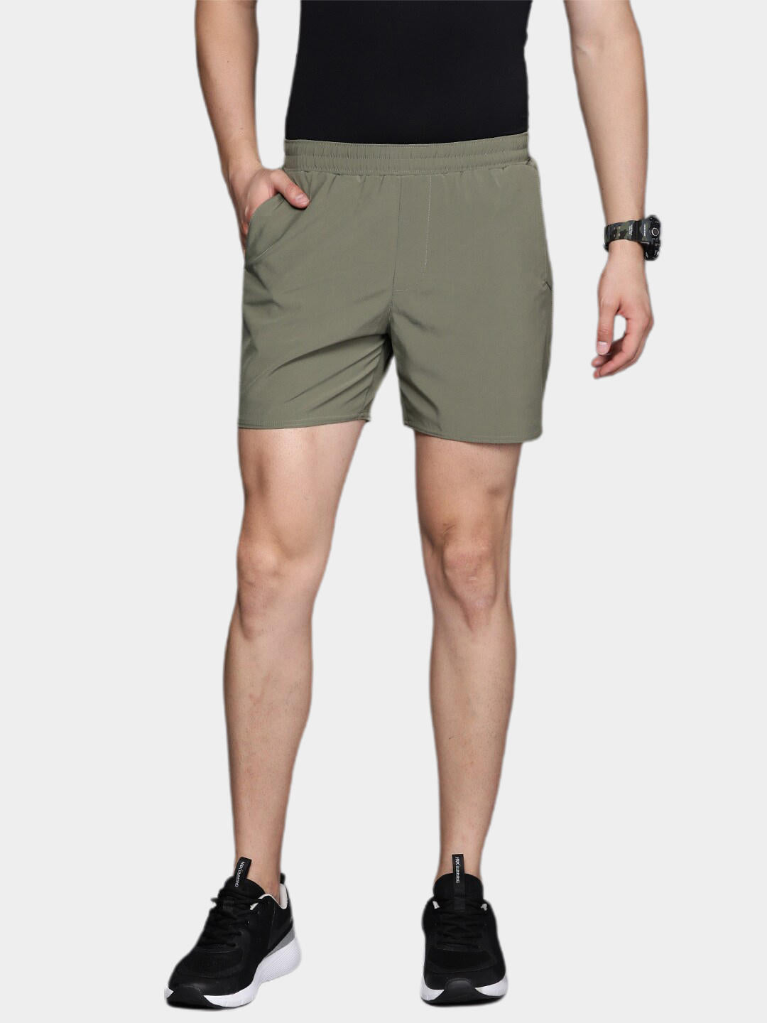Columbia Men Olive Columbia Hike Shorts