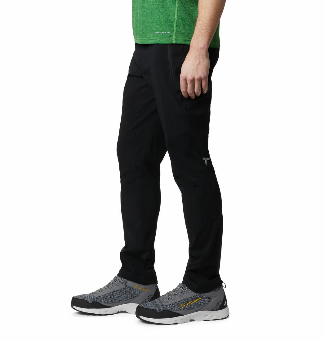 Columbia Mens Black Titan Pass Pant II