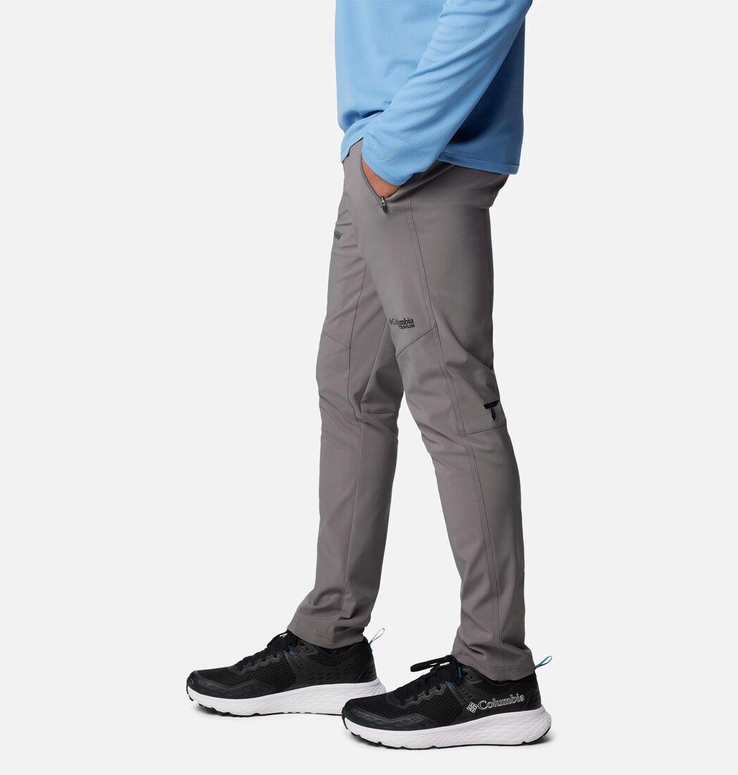 Columbia Mens Grey Titan Pass Pant II