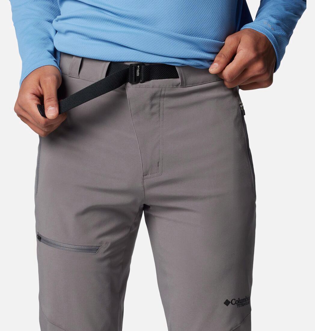 Columbia Mens Grey Titan Pass Pant II
