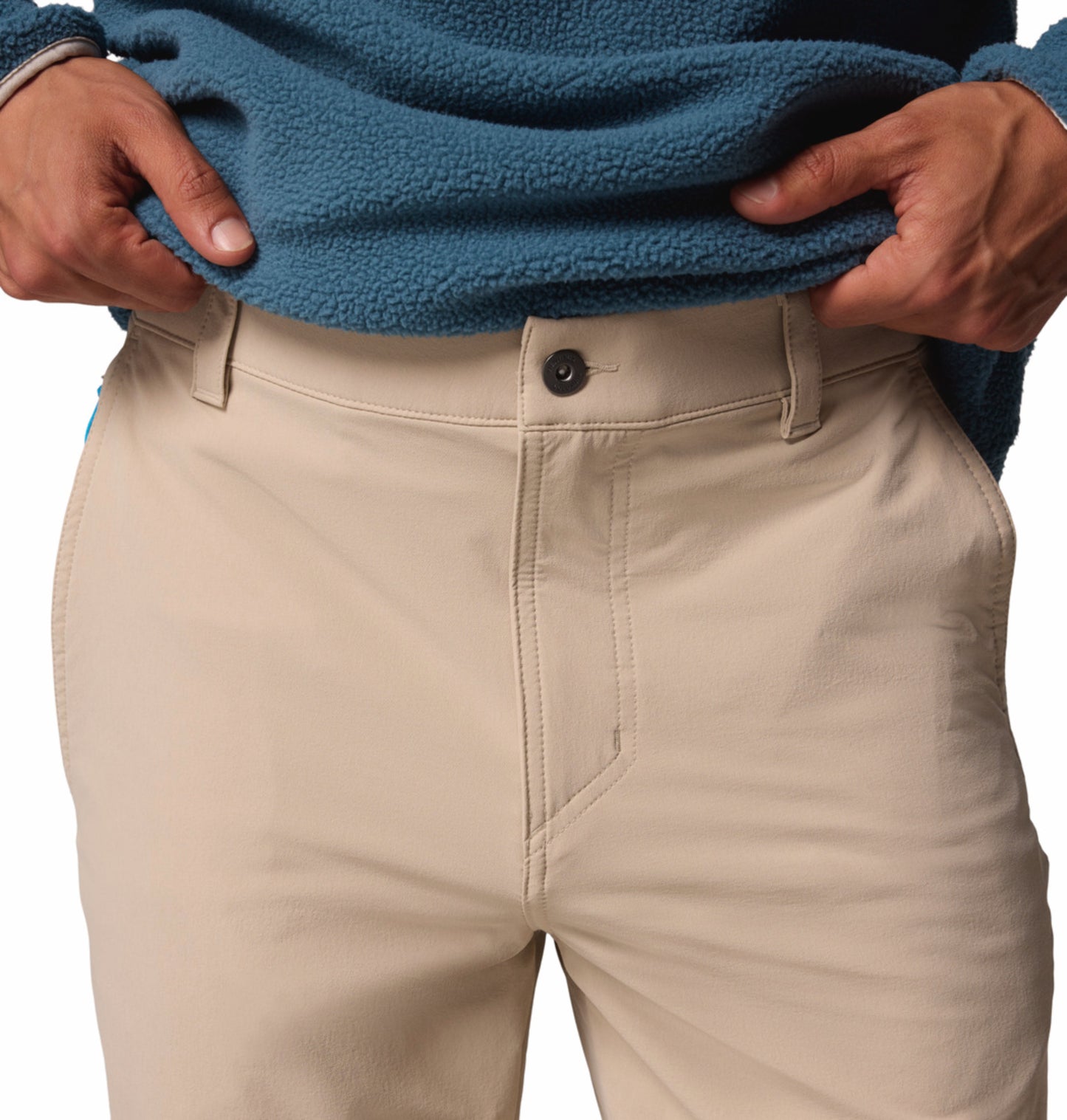 Columbia Men Beige Omni-Shield Roc Tech Chino Pant Chino Pant