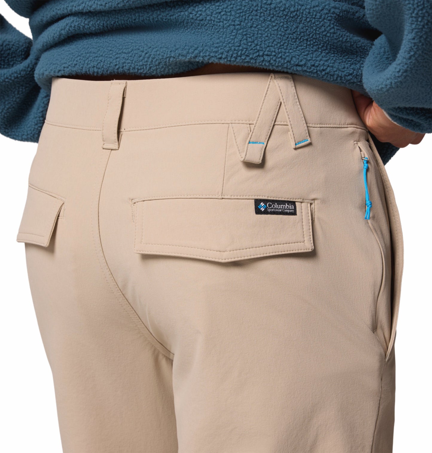 Columbia Men Beige Omni-Shield Roc Tech Chino Pant Chino Pant