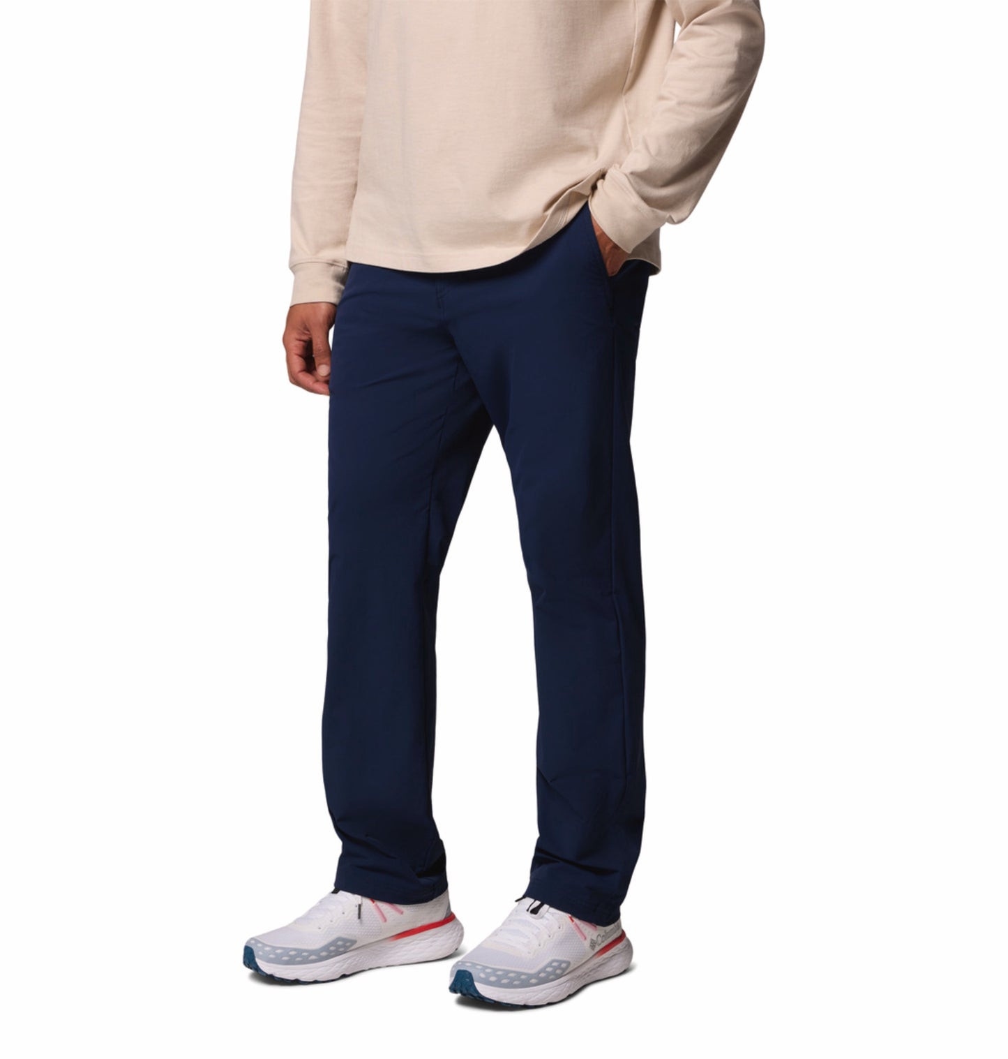 Columbia Men Navy Blue Omni-Shield Roc Tech Chino Pant Chino Pant