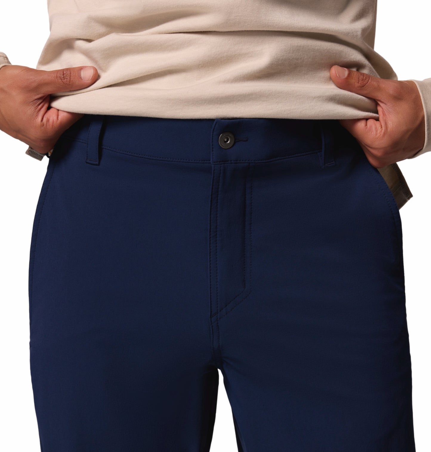 Columbia Men Navy Blue Omni-Shield Roc Tech Chino Pant Chino Pant
