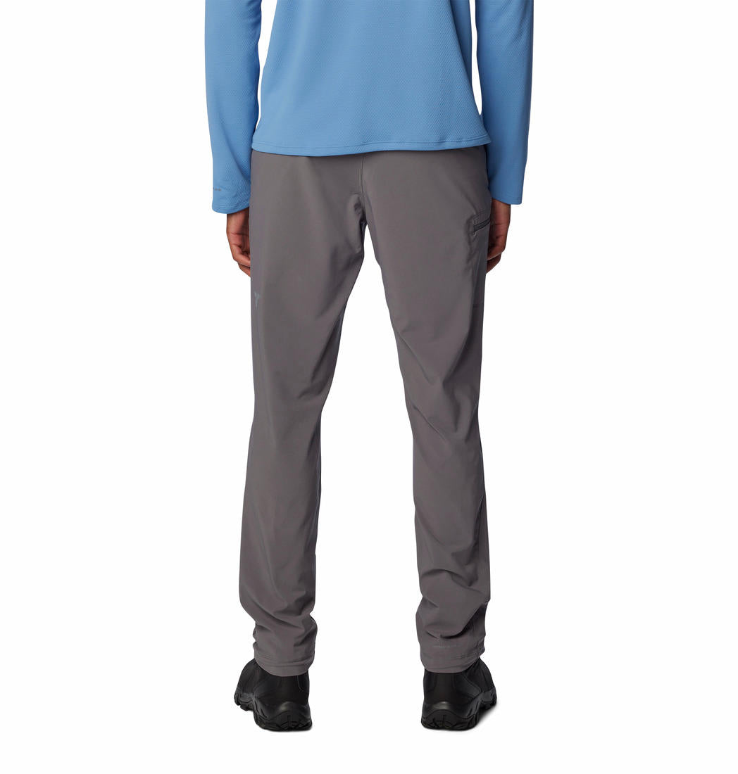 A Men Wearing Columbia Men Grey Triple Canyon Pant II (Sun Protection)