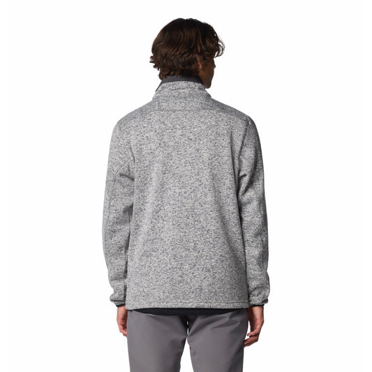 Columbia Mens Grey Sweater Weather Half Zip Jacket