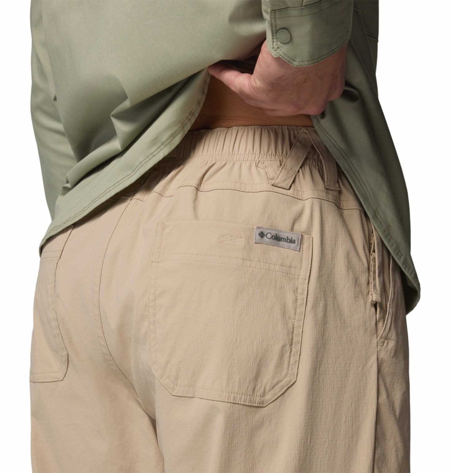 Columbia Men Beige Omni-Shade Landroamer Scout Pant