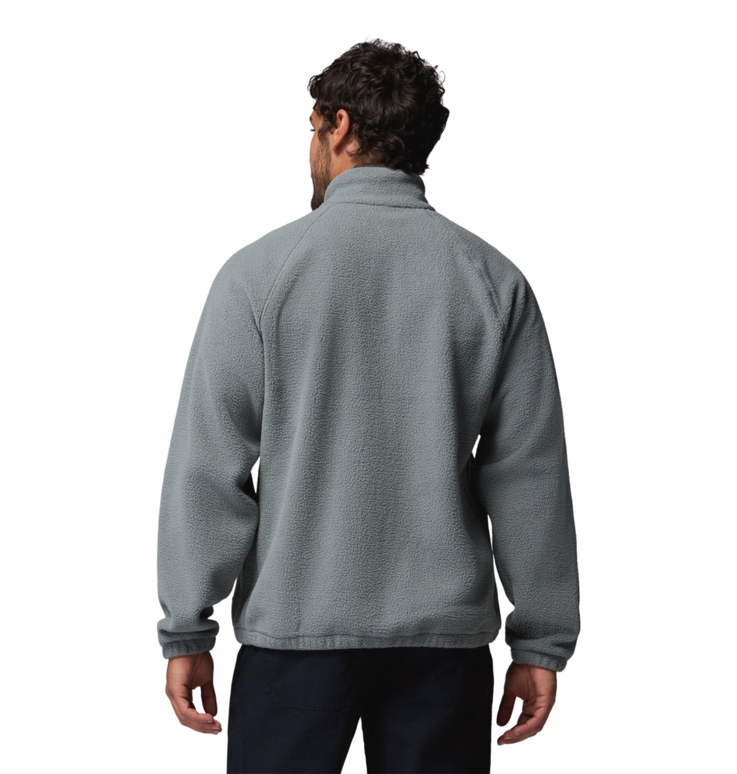 men green mtr timber crest fleece jacket