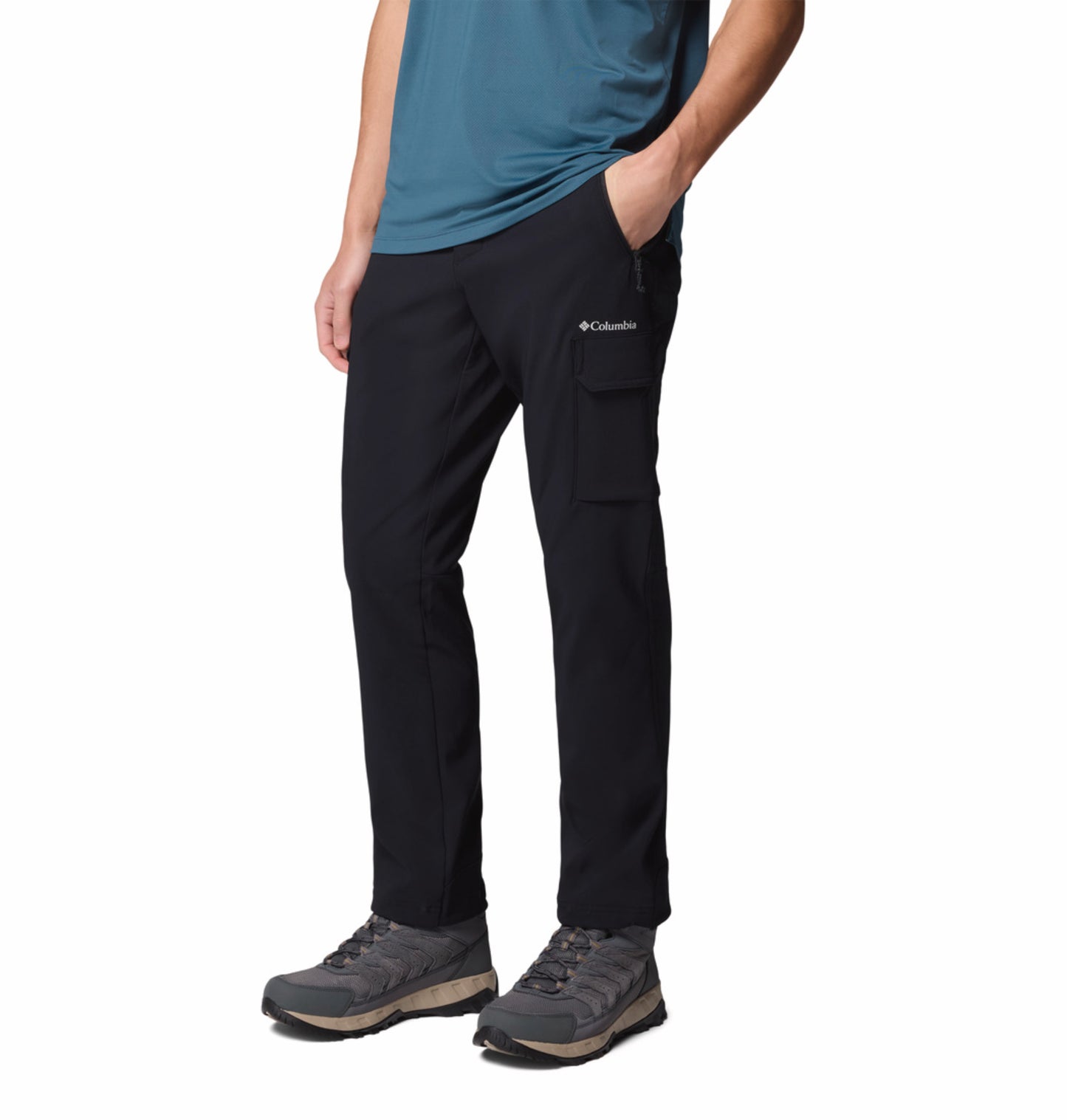 Columbia Men Black Omni-Shield Tech Trail Utility Pant