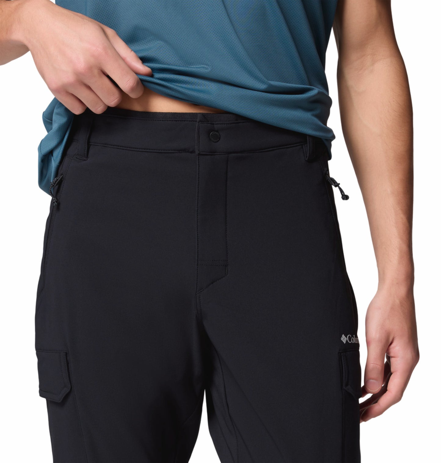Columbia Men Black Omni-Shield Tech Trail Utility Pant
