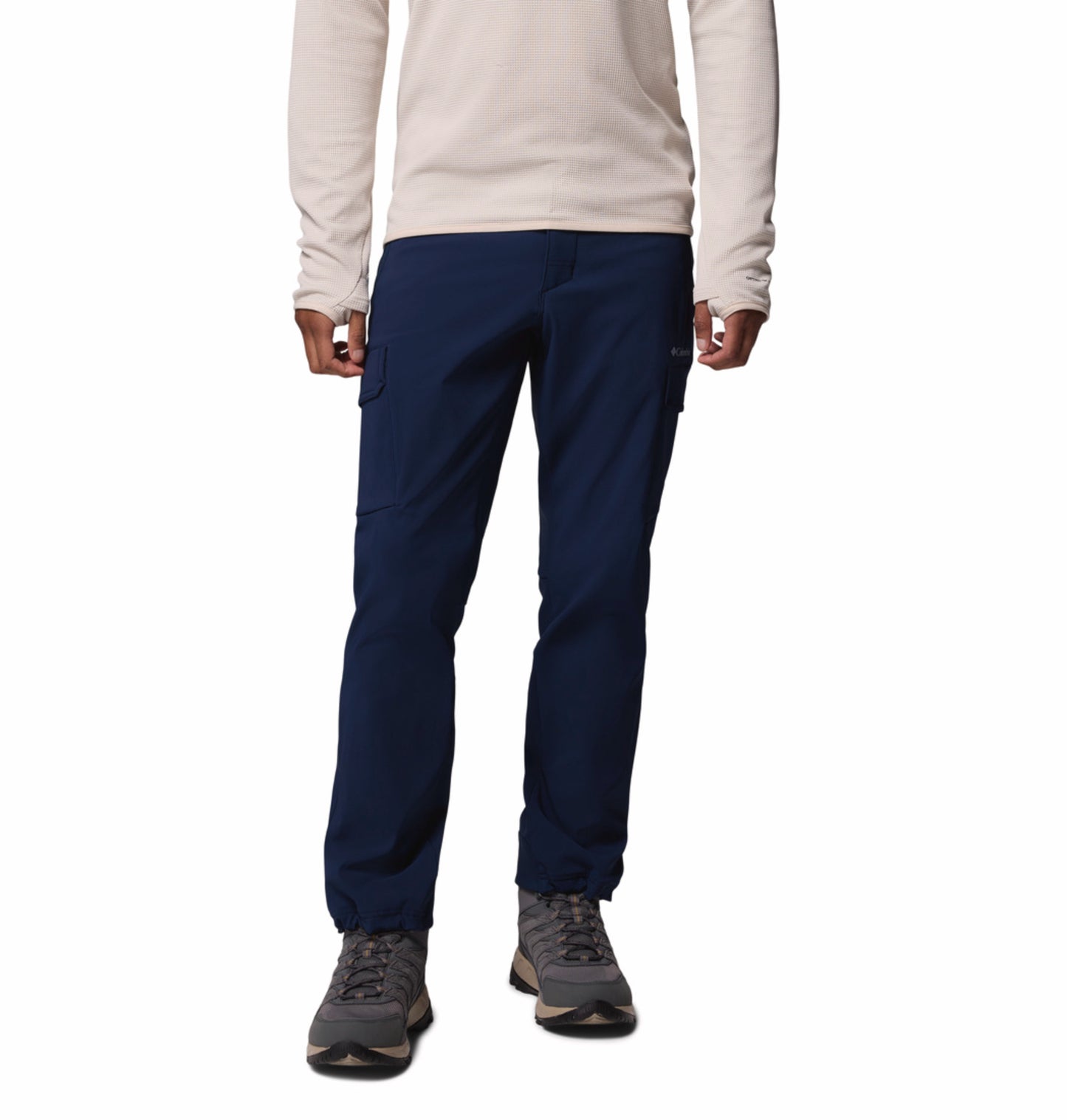 Columbia Men Navy Blue Omni-Shield Tech Trail Utility Pant