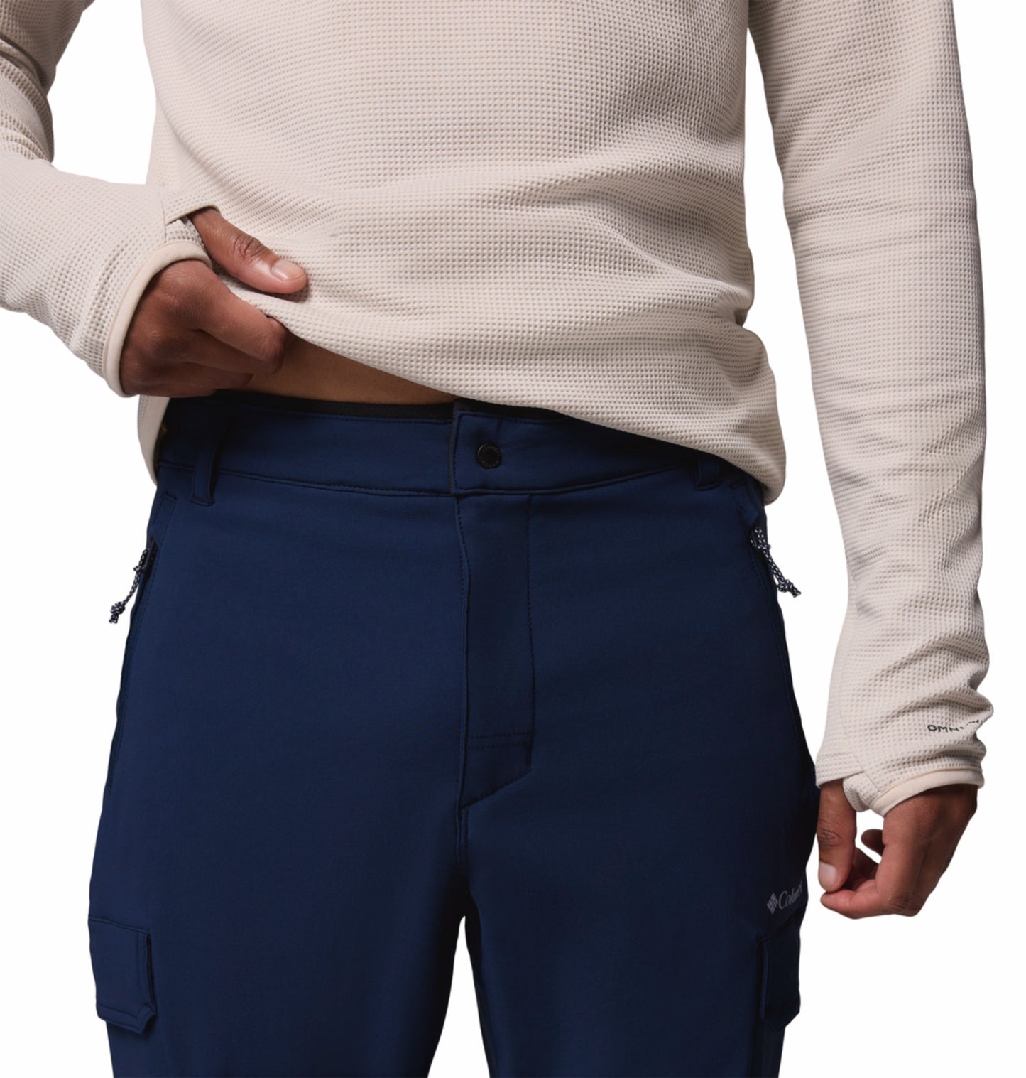 Columbia Men Navy Blue Omni-Shield Tech Trail Utility Pant