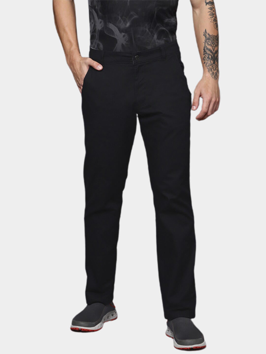 Columbia Men Black Flex Roc II Lined Pant