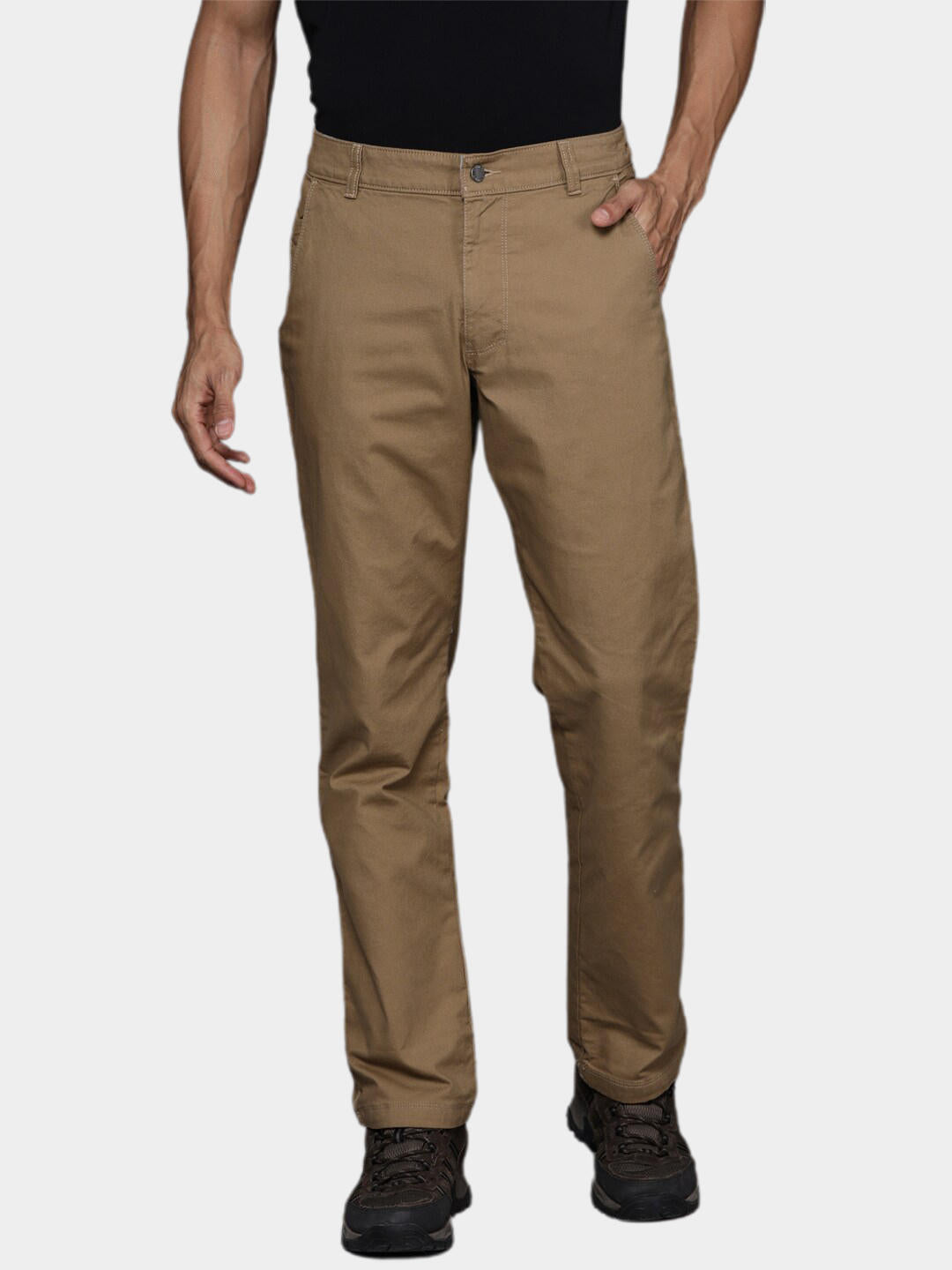 Columbia Men Brown Flex Roc II Lined Pant