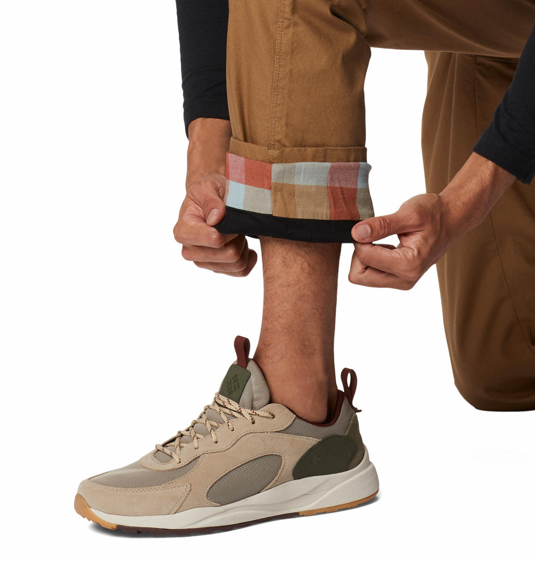 Columbia Men Brown Flex Roc II Lined Pant