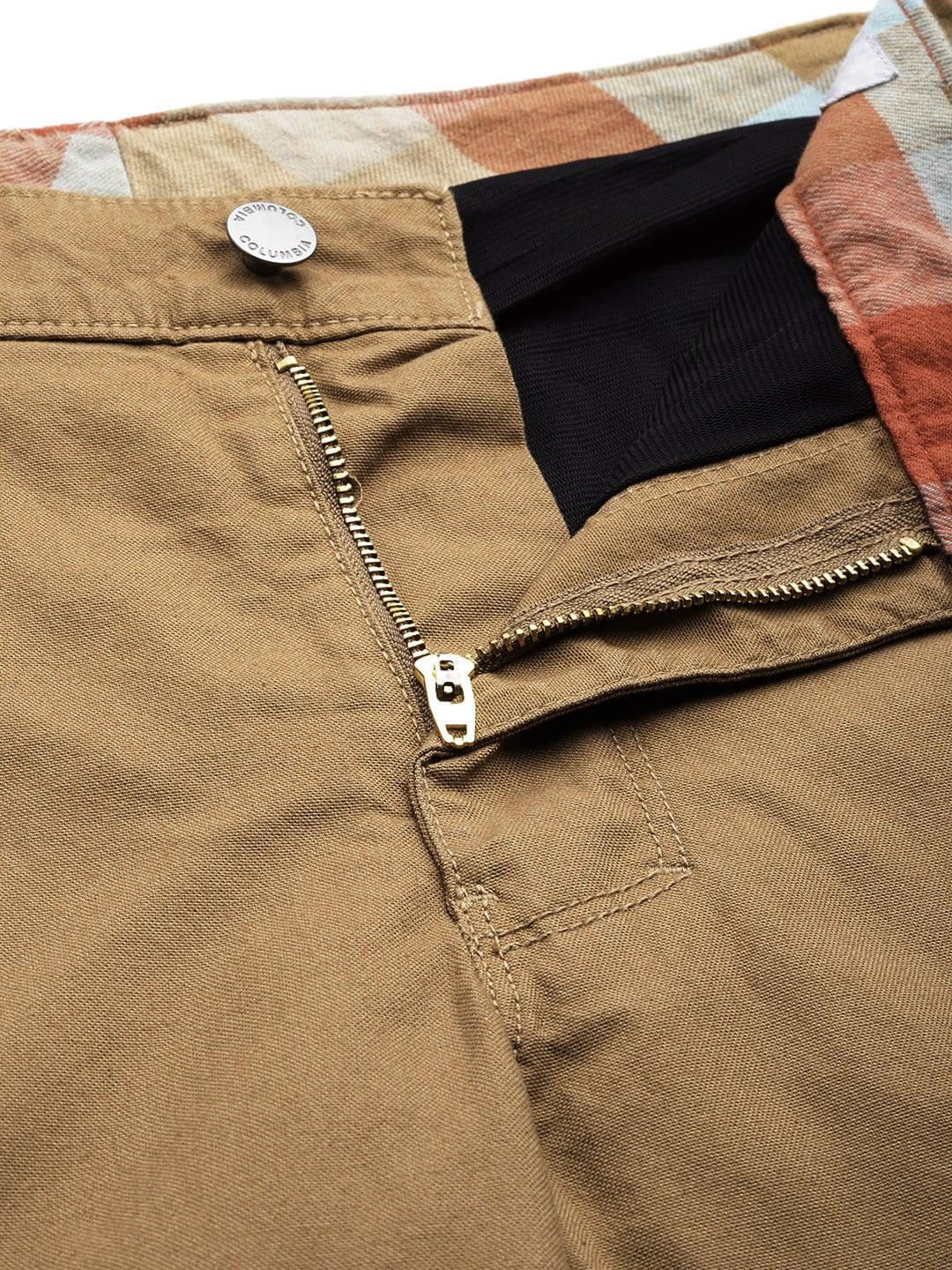 Columbia Men Brown Flex Roc II Lined Pant