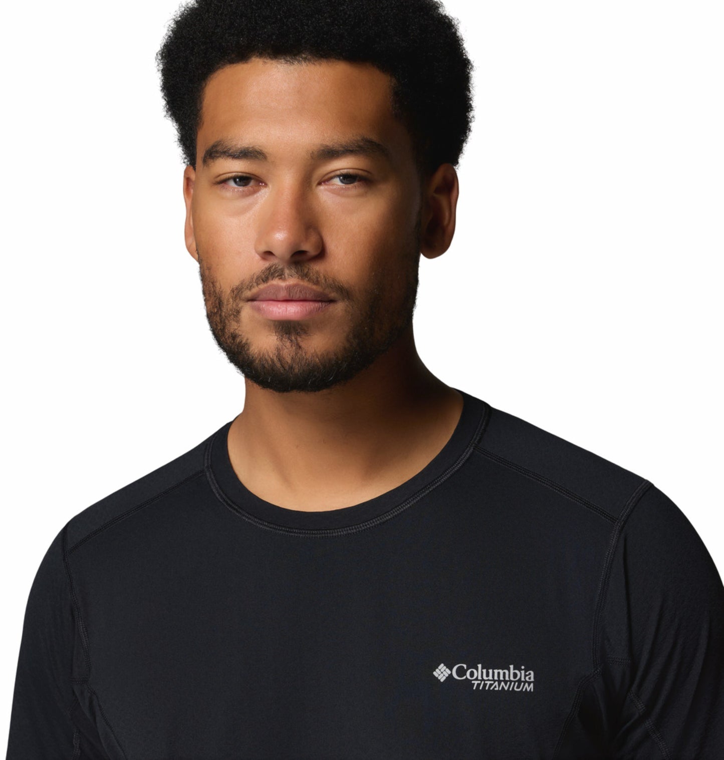 Columbia Men Black Omni-Freeze Diamond Peak Pro Tshirt