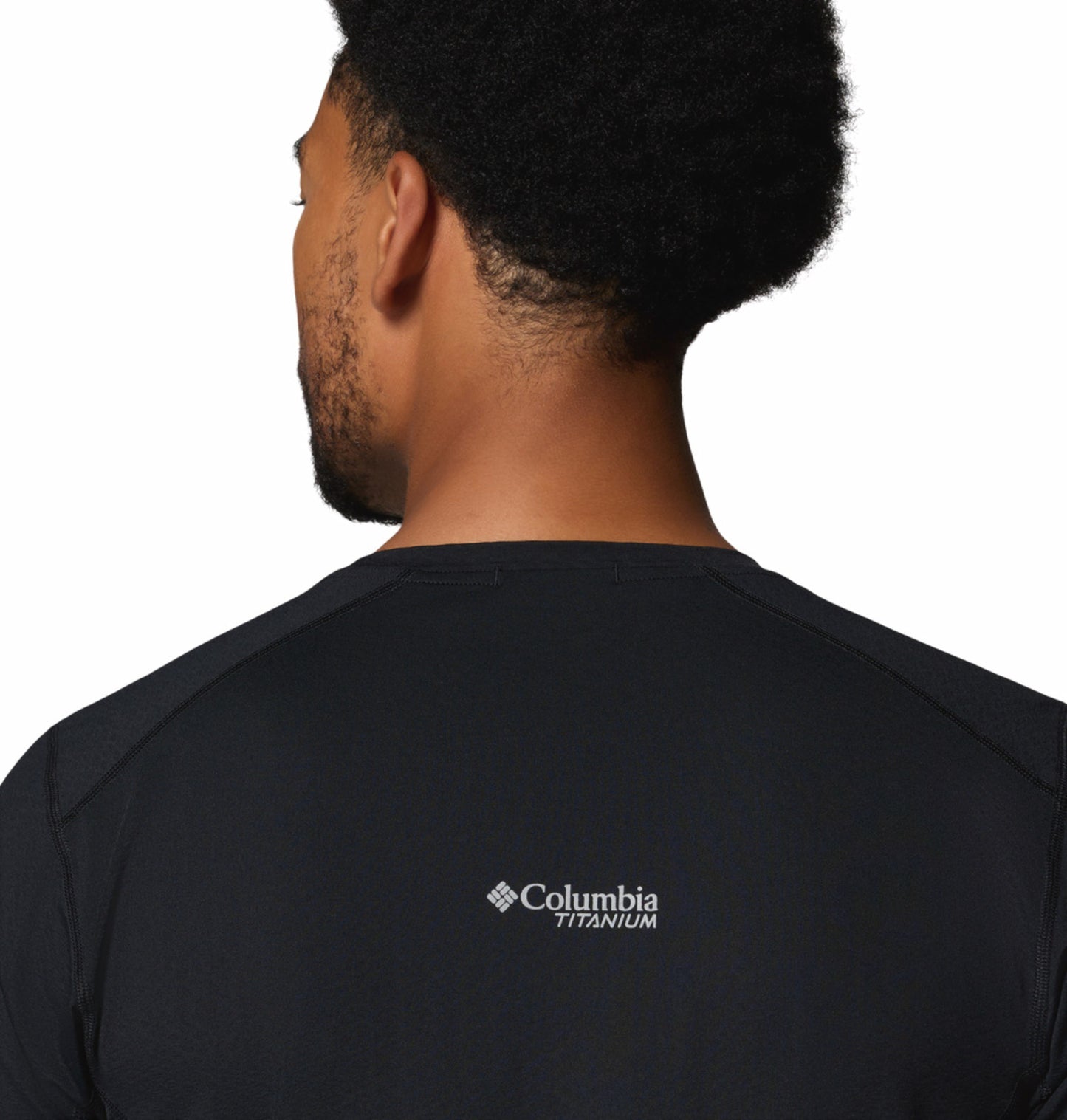Columbia Men Black Omni-Freeze Diamond Peak Pro Tshirt
