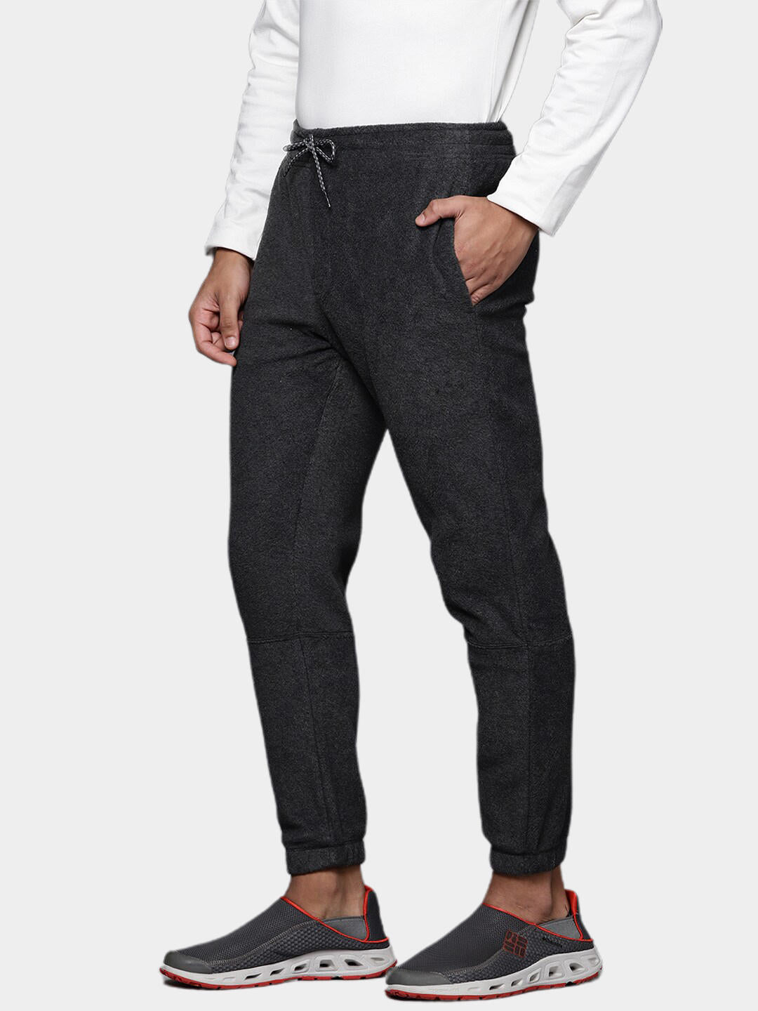 Columbia Men Grey Steens Mountain Fleece Pant