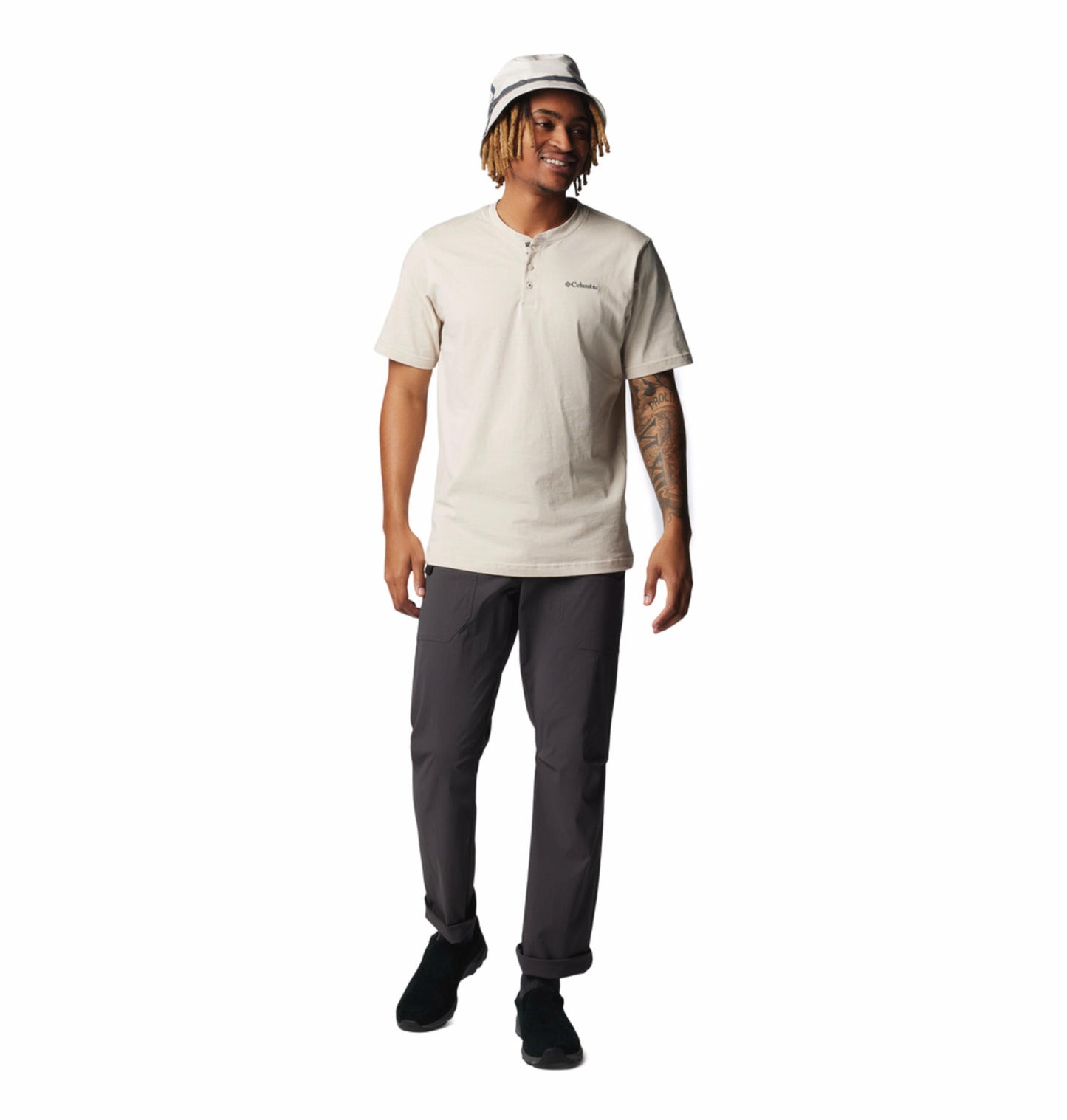 Columbia Mens Grey Omni-Shade Landroamer Ripstop II Pant
