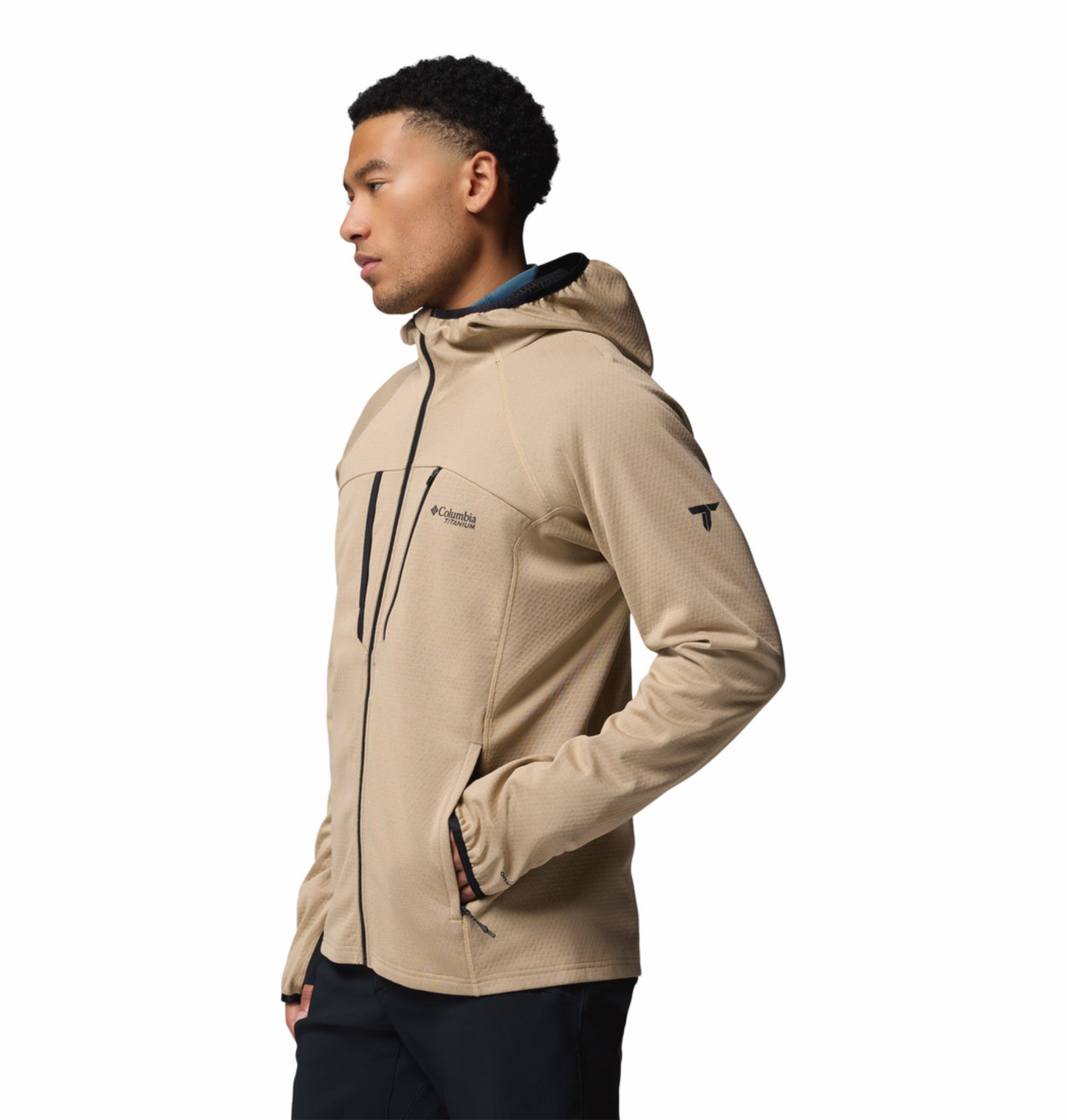 Columbia Men Brown Omni-Heat Arctic Bonded Fleece Jacket