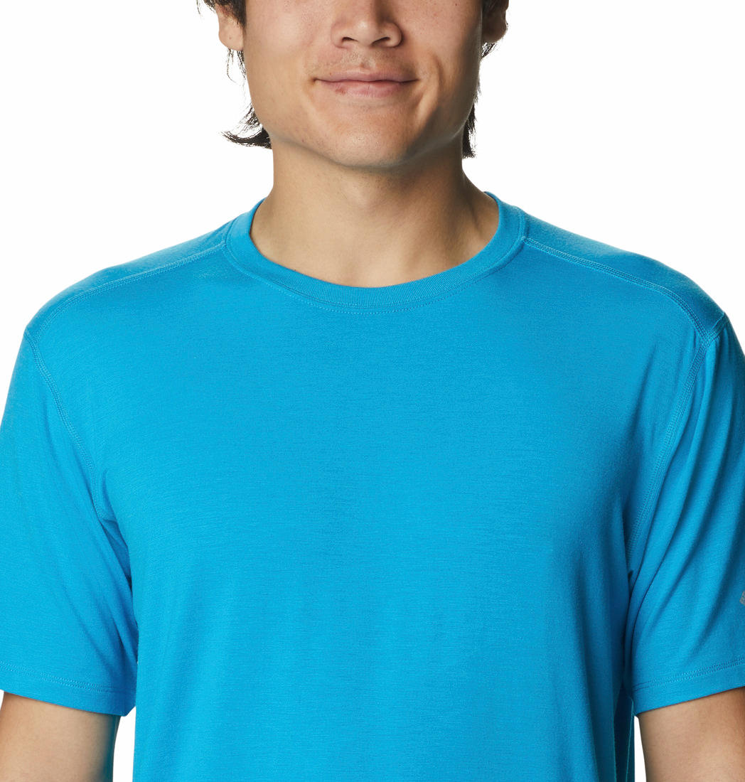 Columbia Men Blue M Endless Trail Running Tech T-Shirt