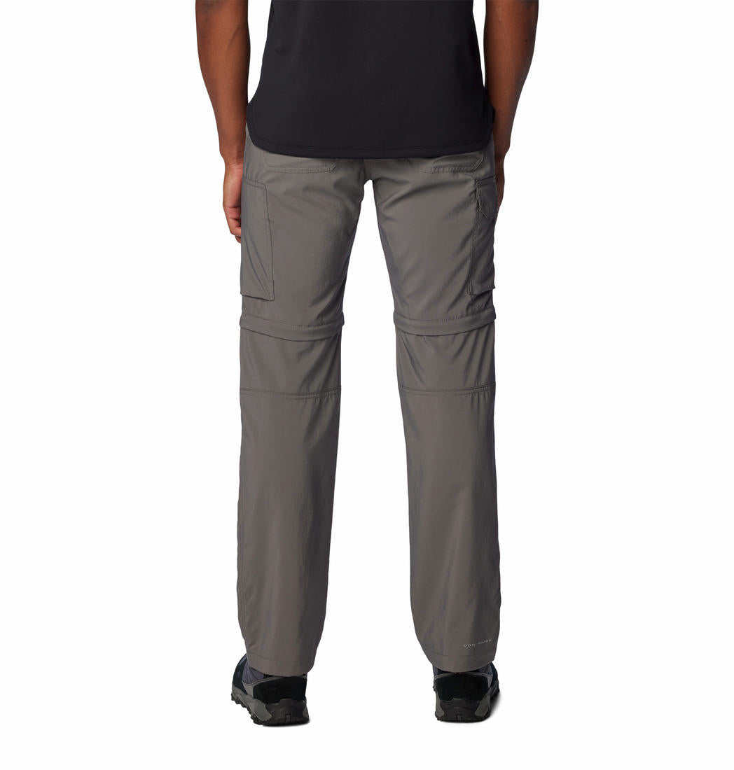 Columbia Mens Grey Silver Ridge Utility Convertible Pant
