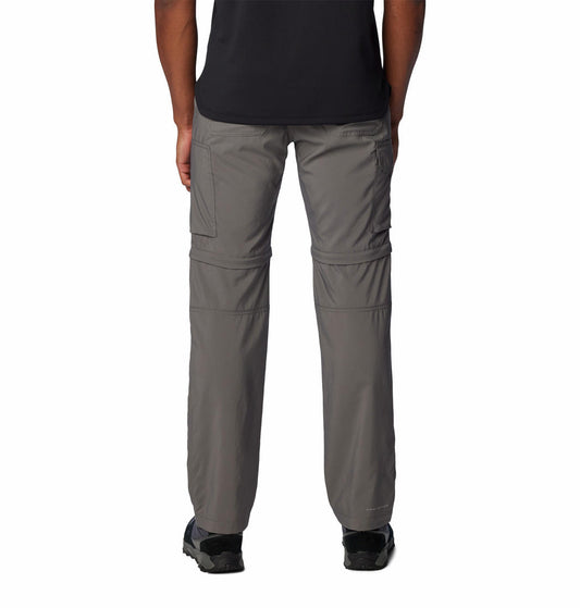 Columbia Mens Grey Silver Ridge Utility Convertible Pant