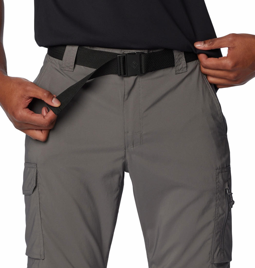 Columbia Mens Grey Silver Ridge Utility Convertible Pant