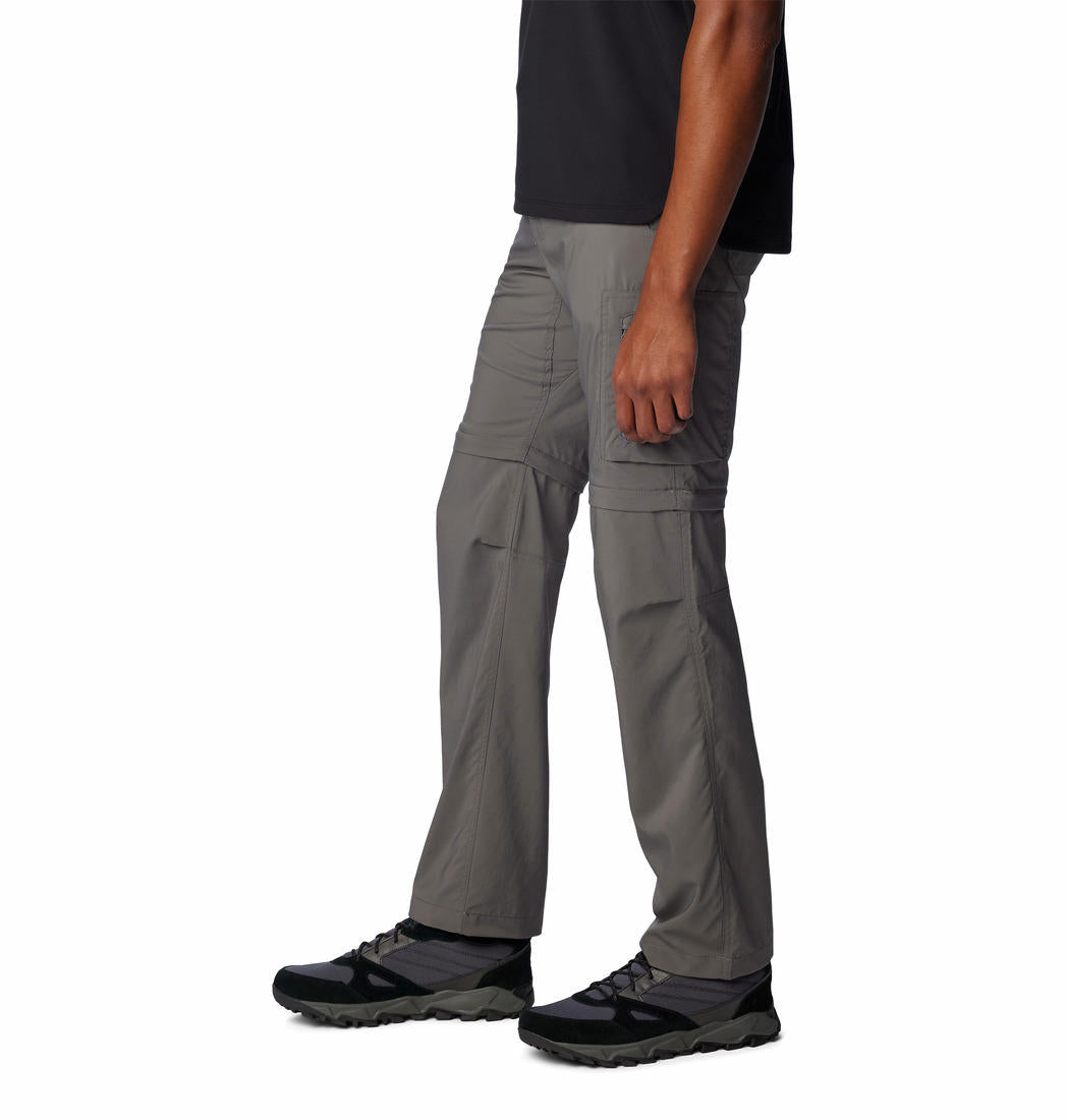Columbia Mens Grey Silver Ridge Utility Convertible Pant