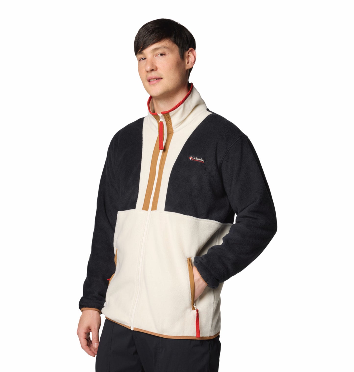 Columbia Men Black Backbowl II Fleece Jacket